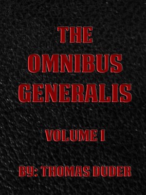 cover image of The Omnibus Generalis Volume 1